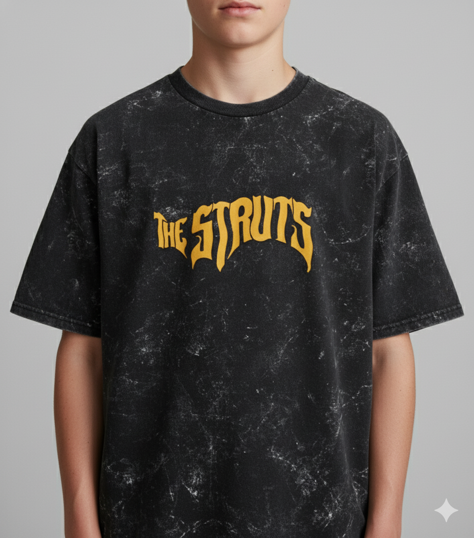 The Struts Acid Washed Oversized Tee