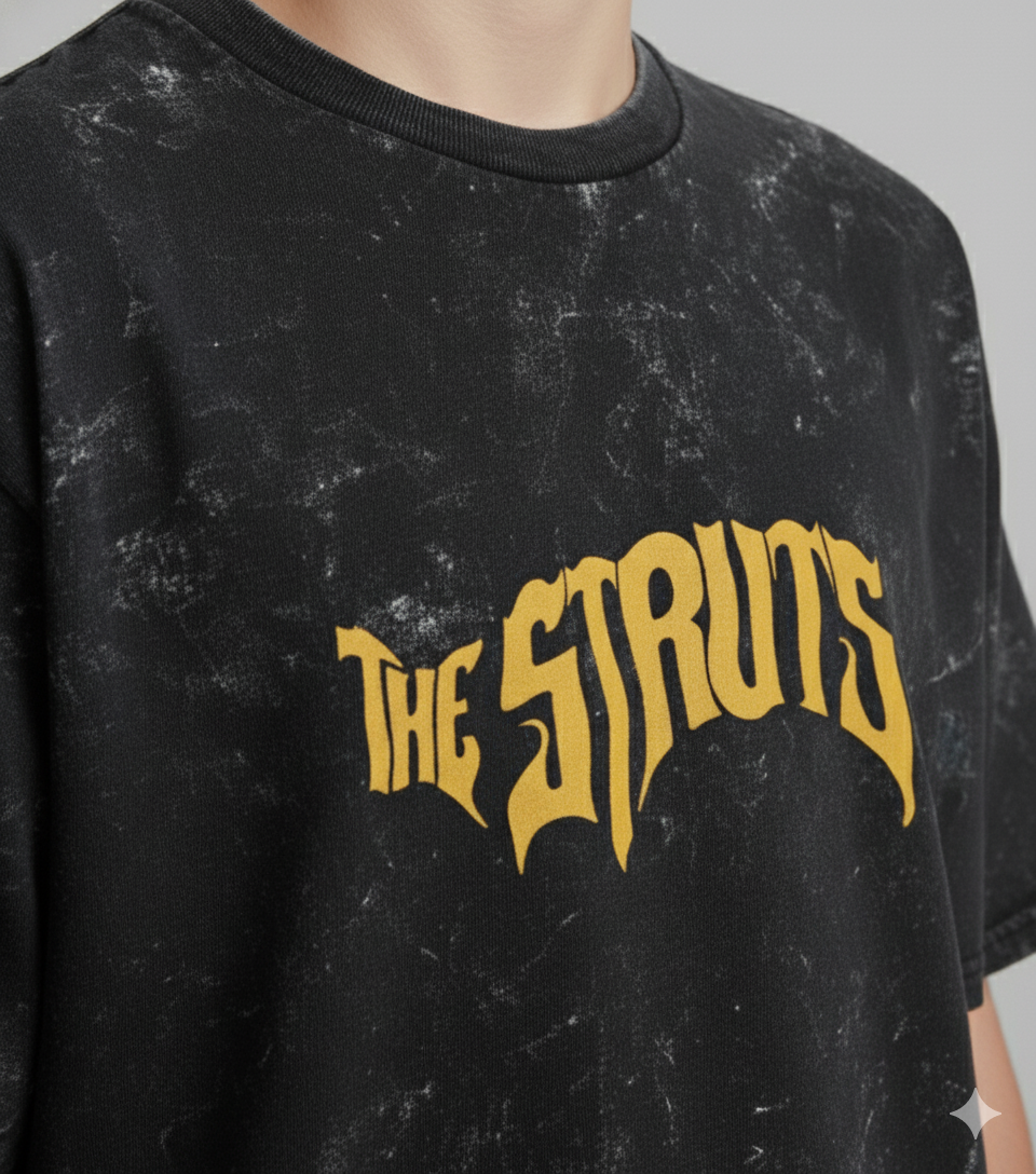 The Struts Acid Washed Oversized Tee