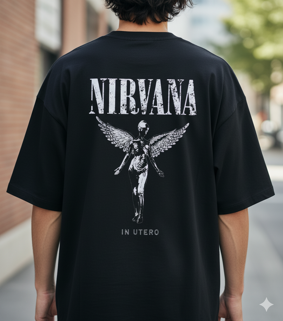 NIRVANA - Terry Oversized Tee
