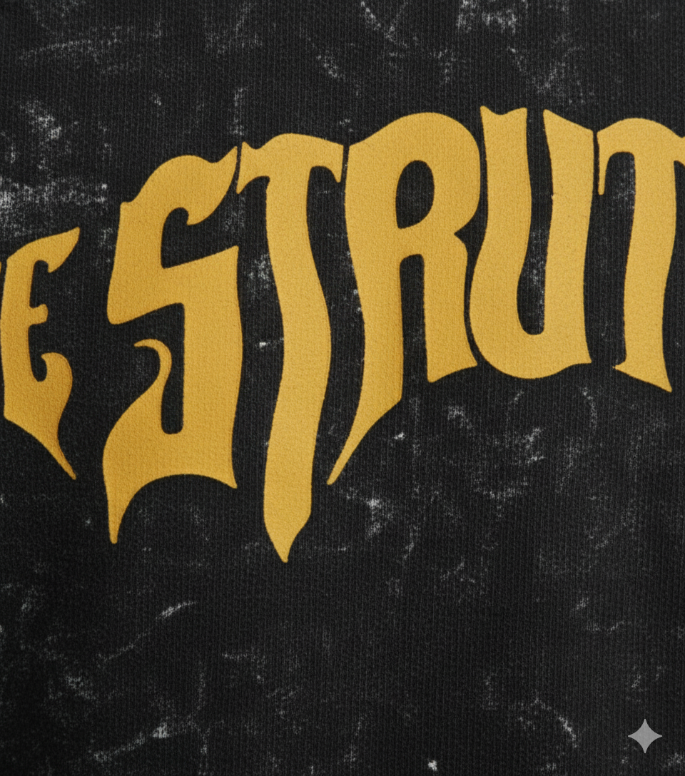 The Struts Acid Washed Oversized Tee