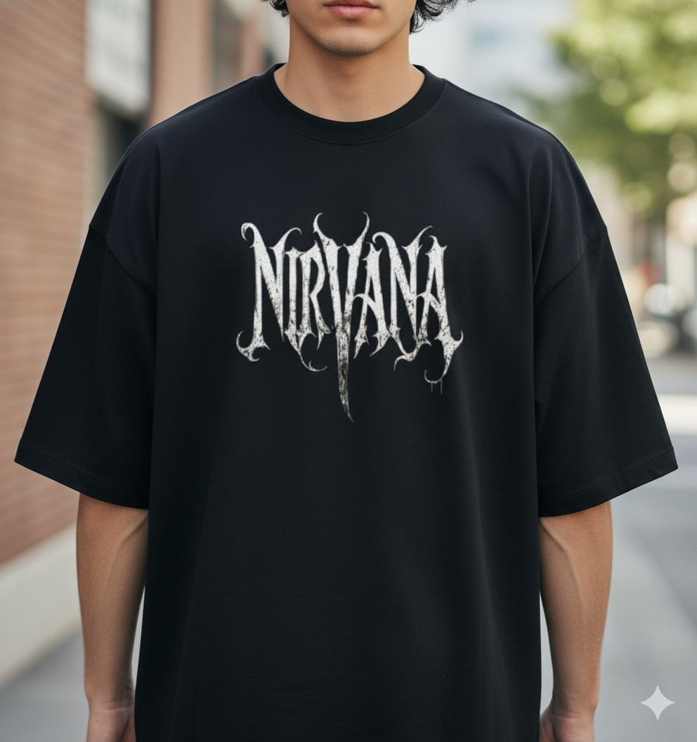 NIRVANA - Terry Oversized Tee