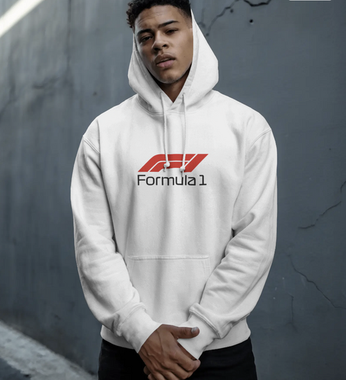 F1 Oversized Hoodie - WHITE